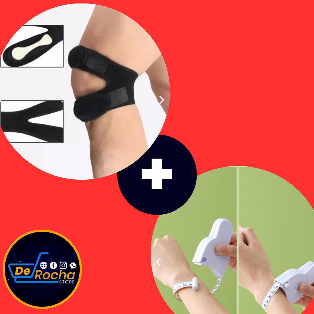 combo cinta medidas cuerpo+rodillera